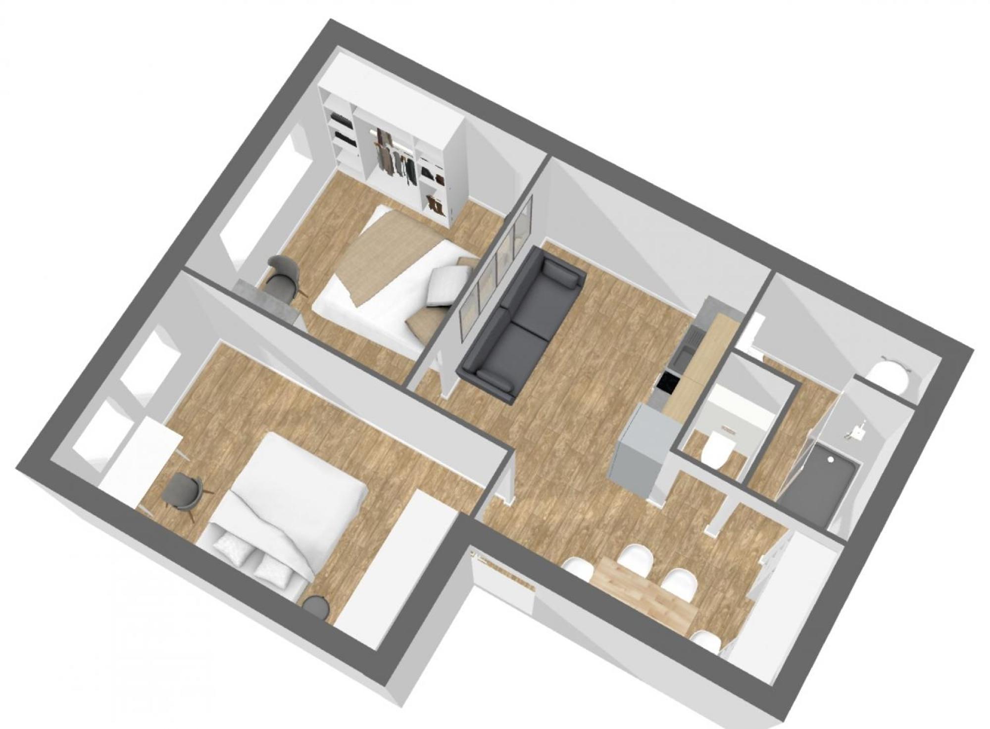 Appart 2 Chambres Gare St Charles Marsiglia Esterno foto